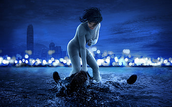 Ghost in the Shell, IMAX poster HD wallpaper