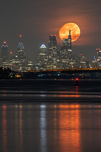 Philly skyline, Urban graphy, Captivating cities, Stunning landscape HD phone wallpaper
