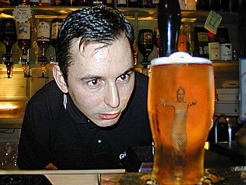 woman in my beer, other, tavern, people, man HD wallpaper