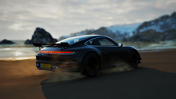 Clean Porsche , Forza Horizon 4 game, Ultra quality, Stunning visuals HD wallpaper