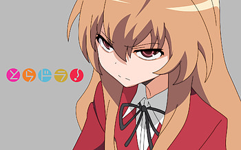 Taiga, aisaka, toradora, anime, school HD wallpaper