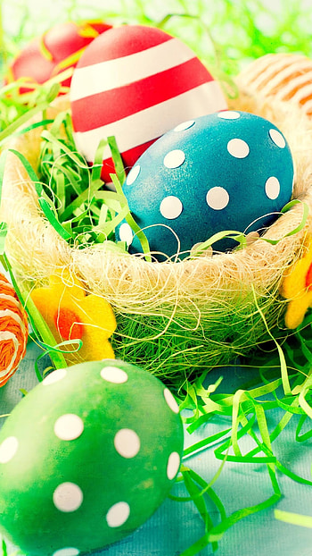 Easter, Green Eggs HD phone wallpaper