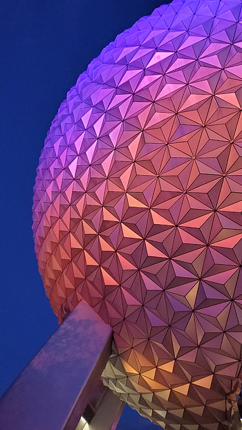 Spaceship Earth, Disney, Epcot HD phone wallpaper