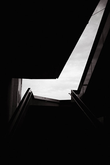 Architecture, Dark, Design, Construction, Ladder, Stairs HD phone wallpaper