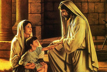 Jesus, mother and son, mother, jesus, christ, religion, child, christianity HD wallpaper