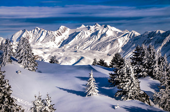 Winter, Mountains, Trees, Switzerland, Ice, Snow HD wallpaper