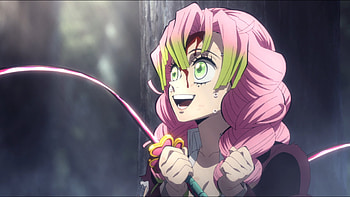 Mitsuri Kanroji, Demon Slayer: Kimetsu no Yaiba, Mitsuri Kanroji, Anime HD wallpaper