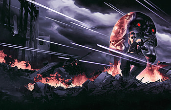 No Fate — Terminator 2D ( Quad ), video game, Terminator HD wallpaper