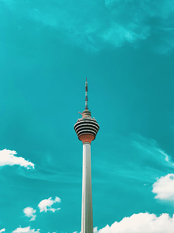 Sky, Architecture, Clouds, Building, Miscellanea, Miscellaneous, Tower HD phone wallpaper