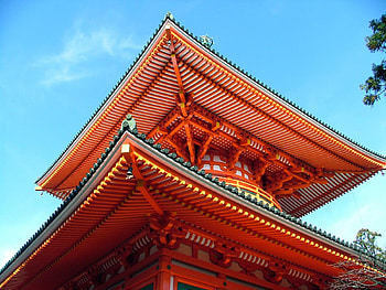 Building, Temple, , Japanese HD wallpaper