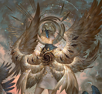Child of wind, wings, art, fantasy, men, hoang lap solan, hoanglapsolan, angel HD wallpaper