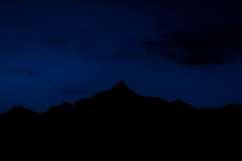 Sky, Mountains, Night, Dark, Darkness HD wallpaper