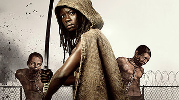 Michonne (The Walking Dead), Tv Show, The Walking Dead, Danai Gurira HD wallpaper