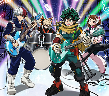 My Hero Academia: Rocking Heroes — Quad, Anime, My Hero Academia HD wallpaper