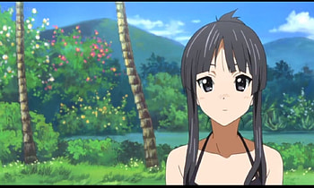 Mio, long hair, nice, mio akiyama, akiyama, scenery, scenic, female, k-on, sweet, akiyama mio, scene, kon, girl, black hair, anime, pretty, anime girl, lovely HD wallpaper