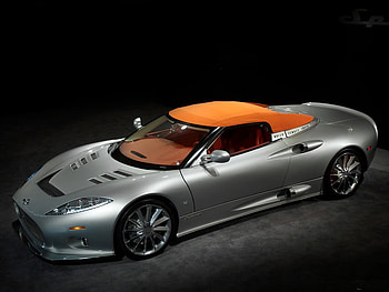 spyker, super car, machine, dutch, silver HD wallpaper