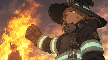 Iris from Fire Force -, Anime, Fire Force, Iris (Fire Force) HD wallpaper