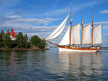 Sailboat, cool HD wallpaper