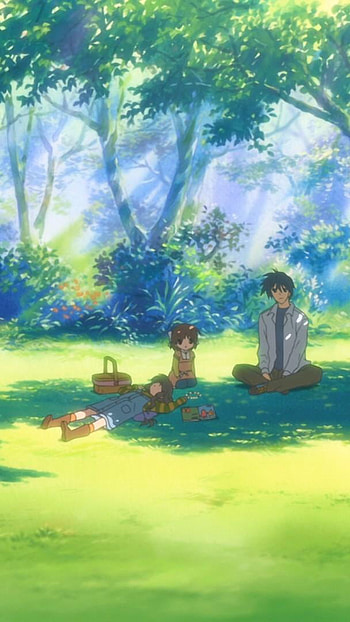 Chill time at clannad, anime HD phone wallpaper