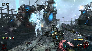 Call of Duty Black Ops 2 Zombies Origin Ice Staff Game play DLC 4 apocalypse HD wallpaper