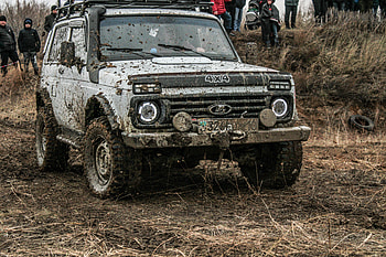 Niva car, vehicle registration plate HD wallpaper