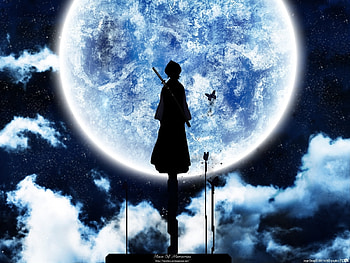 Anime, Sky, Art, Planets, Night HD wallpaper