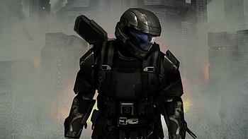 Halo 3 Odst Concept Art , halo-3, games, concept-art HD wallpaper