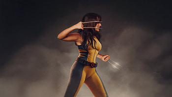 X23 Shadow Of The Claws, x23, dafne-keen, superheroes, artist, artwork, digital-art HD wallpaper