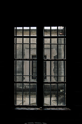 Dark, Window, Premises, Room, Lattice, Trellis HD phone wallpaper