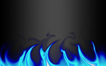 For > Blue Flame HD wallpaper
