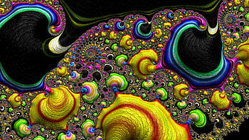 Trippy Psychedelic Fractal, trippy, psychedelic, trance, Abstract, fractal HD wallpaper