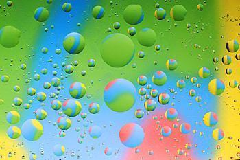 Abstract, Art, Bubbles, Circles, Multicolored, Motley, Gradient HD wallpaper