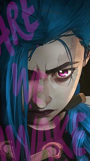 Jinx, Arcane, JinxArcane, LeagueOfLegends, ArcaneNetflix, Jinx HD phone wallpaper