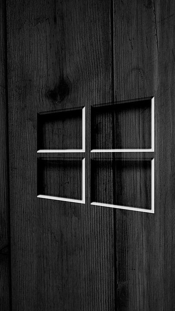 Full Black, Black, Windows 10 HD phone wallpaper
