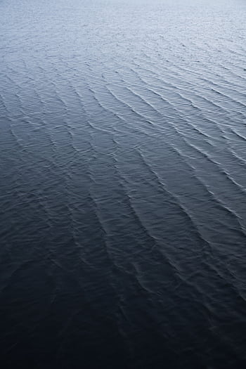Relaxing of deep blue ocean water ripples, perfect for backgrounds and textures. HD phone wallpaper