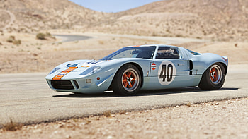 1968 Ford GT40, Le Mans HD wallpaper