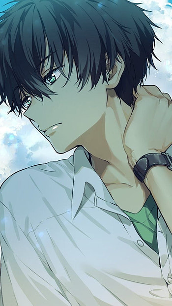 Anime Cute Boy, Houtarou Oreki HD phone wallpaper