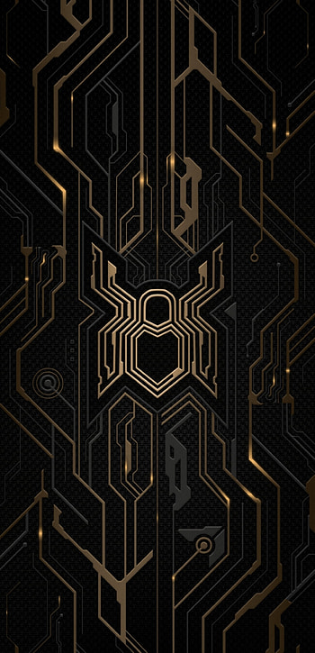 Spiderman, black and gold suit, gold suit, Green Goblin, black, Peter Parker, Spiderman no why home, Doctor strange, Ned, Zendaya, gold, Matt Murdock, spiderman logo, Tom Holland, Doc octopus, Electro, MJ, spider, NWH HD phone wallpaper