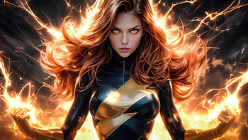 Jean Grey X Men, jean-grey, x-men, superheroes, artist, artwork, digital-art, deviantart HD wallpaper