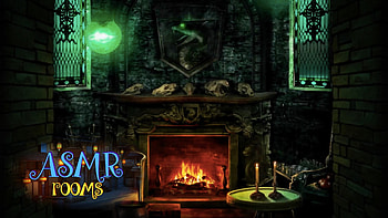 Harry Potter ASMR - Slytherin Common Room - POV ambient sound white noise - Cinemagraphs - YouTube HD wallpaper