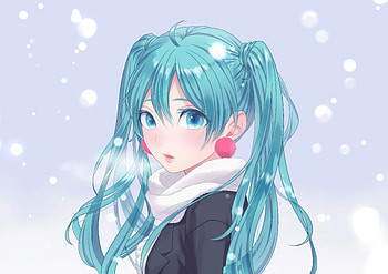 Wonderful, hatsune miku. anime girl, pony tails HD wallpaper