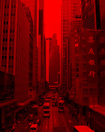 Cities, City, Building, Effect, Car Road HD phone wallpaper