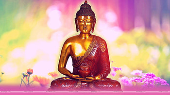 Buddha Sitting Statue HD wallpaper