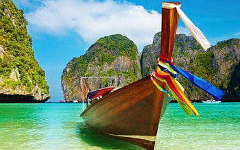 Summer Boat, paradise, boat, summer, water HD wallpaper