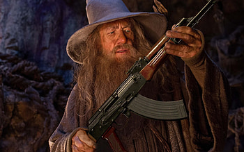 Lord Of The Rings, Gandalf, Movie, Humor HD wallpaper