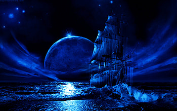 Ghost Ship, ART, BEAUTY, FANTASY, ABSTRACT HD wallpaper