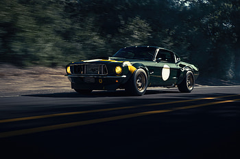 1967 Custom Ford Mustang By Ruffian, ford-mustang, ford, classic-cars, cars, behance HD wallpaper