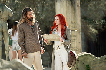 Jason Momoa and Amber Heard, Aquaman movie, High-definition , On-screen chemistry HD wallpaper