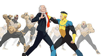 Invincible Showdown: Clash of Power, Invincible HD wallpaper