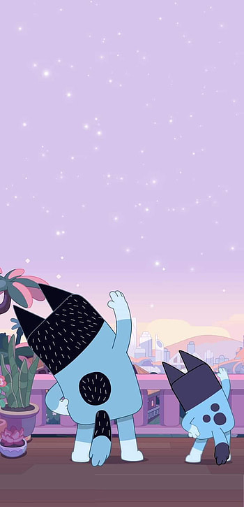 Bluey & Bandit, heeler HD phone wallpaper